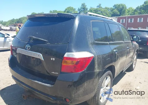 2008 Toyota Highlander Limited from USA, damaged, VIN JTEES42A182060720